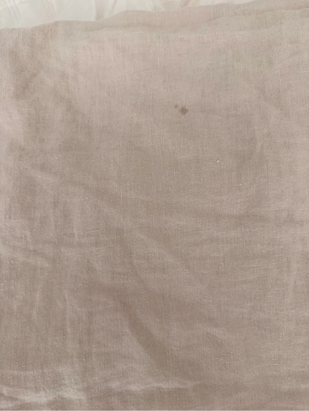 Parachute Linen Duvet Cover in Soft Beige - Picture 2 of 3
